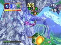 une photo d'Ã©cran de Nights Into Dreams sur Sega Saturn